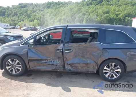 2015 Honda Odyssey Touring/Touring Elite из США, поврежденный, VIN 5FNRL5H98FB090751